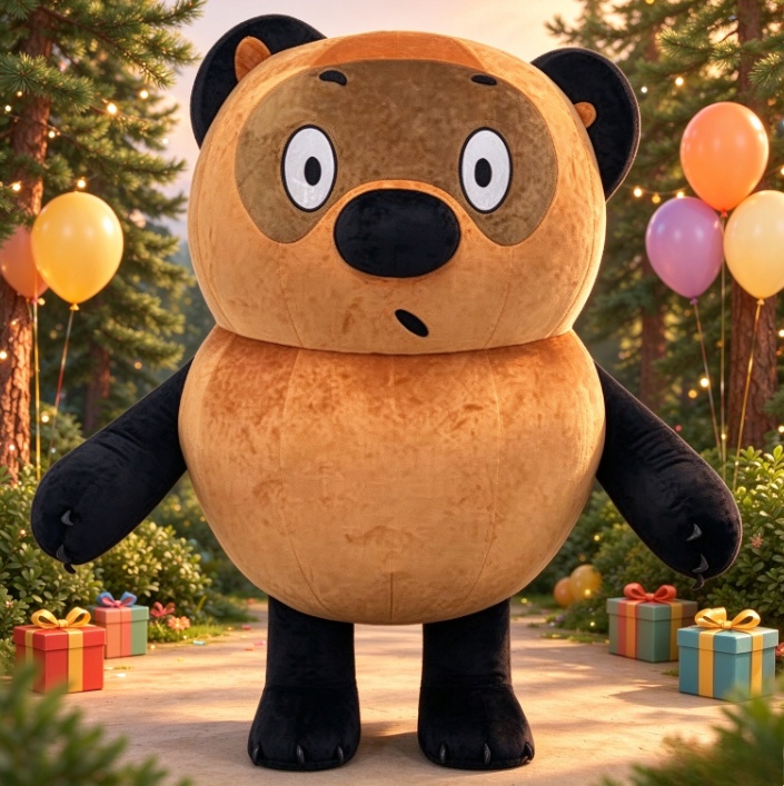Event & Party Supply Photos - Disfraz de Mascota Inflable de Oso