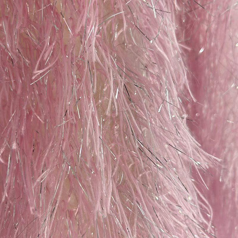 Glitter Tablecloth - Tela de tul con flecos de